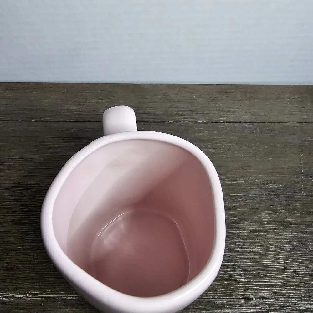 Rae Dunn Artisan You Complete Me Pastel Pink Valentine's Day Mug 2021 Farmhouse